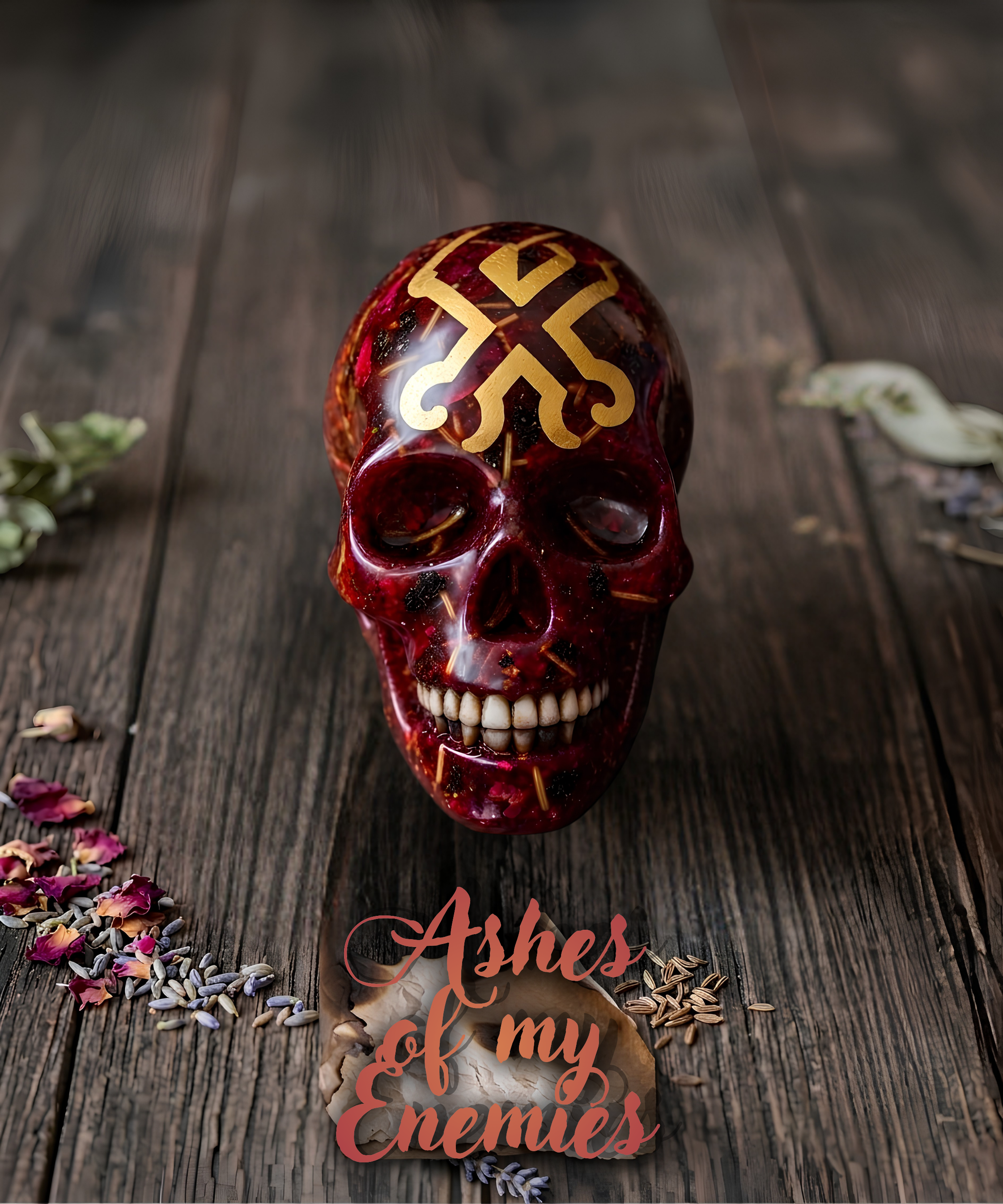 Ashes of My Enemies red skull
