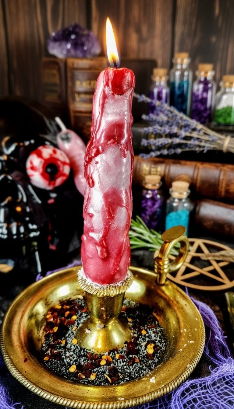 Severed Finger Candles