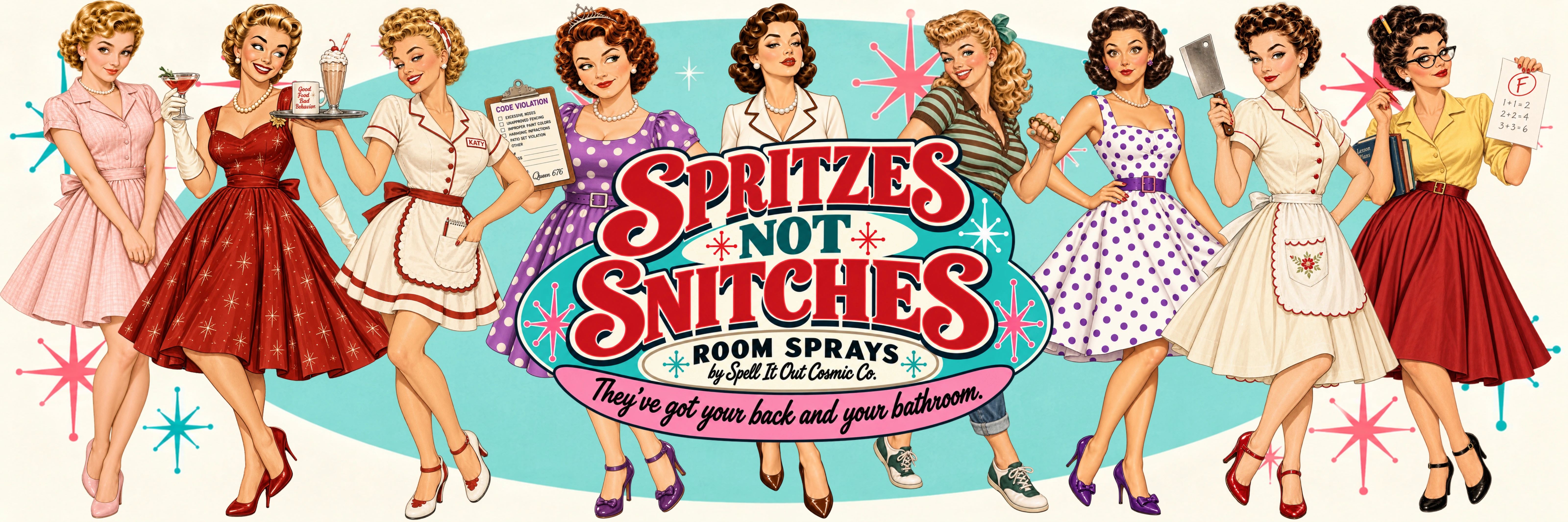Spritzes Not Snitches Room Sprays