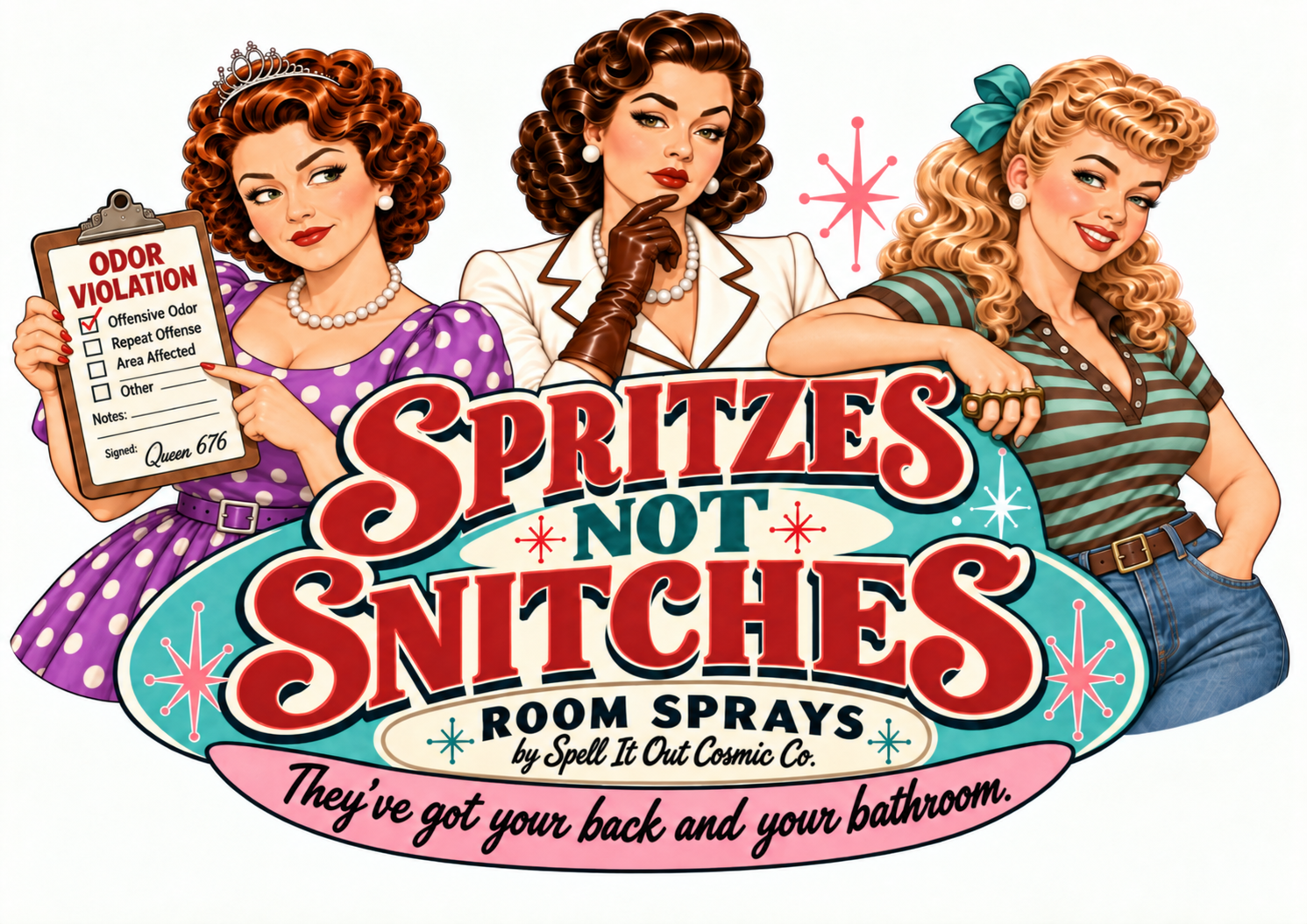 Spritzes Not Snitches