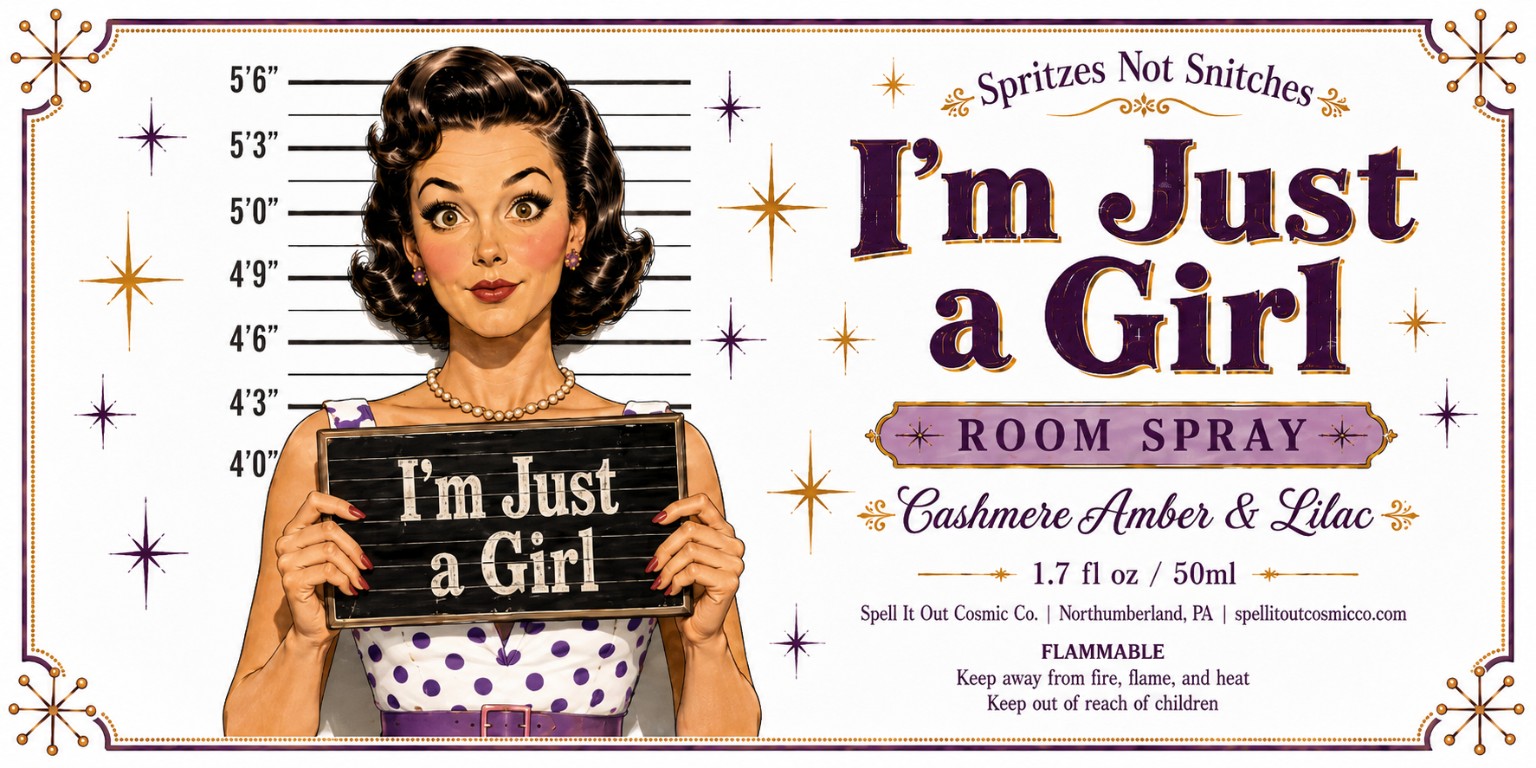 I'm Just a Girl label